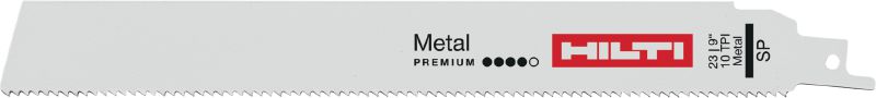 Hojas para sierras de sable para metales de espesor alto (carga pesada) Hoja para sierra de sable de larga duración para tareas de corte de metales gruesos de 5-15 mm (3/16 - 9/16) de espesor