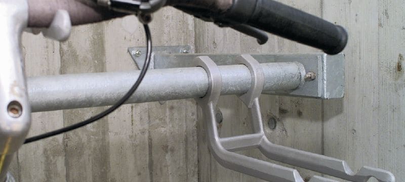 Anclaje acuñado HSA Anclaje acuñado de alto rendimiento para cargas estáticas a diario en hormigón no fisurado (acero al carbono) Aplicaciones 1