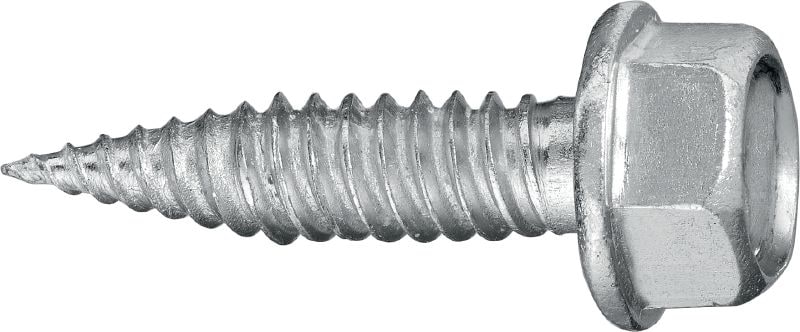 Tornillos para chapas de metal autotaladrantes S-MS 01S Tornillo autotaladrante (acero inoxidable A2) sin arandela para fijaciones sin virutas de láminas de metal de espesor bajo (hasta 2 x 1,0 mm)
