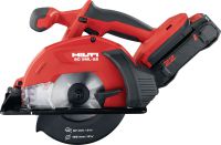 Sierra circular a batería para metal SC 5ML-22 Sierra de metal a batería de corte en frío para cortes rápidos y precisos de hasta 57 mm│2-¼” de profundidad (plataforma de baterías Nuron)