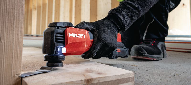 Herramienta multiusos de oscilación a batería SMT 6-22 - Herramientas  multiusos a batería - Hilti Española