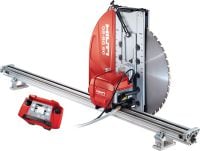 Sierra mural DST 10-CA Sierra mural eléctrica para tareas pequeñas y medianas de corte con función de asistencia de corte y sistema electrónico de control integrado (sin adaptador)