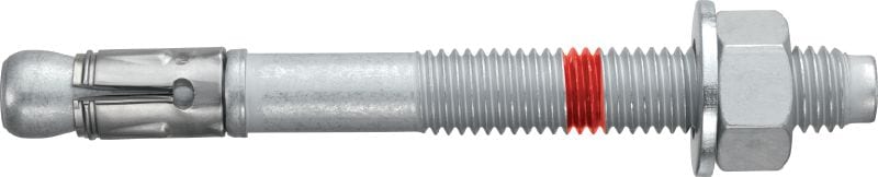 Anclaje acuñado HST3 Anclaje acuñado de máximo rendimiento para cargas estáticas y sísmicas exigentes en hormigón fisurado (acero al carbono)