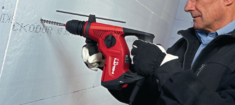 Martillo perforador TE 7 Martillo perforador SDS Plus (TE-C) compacto y ligero con empuñadura en D Aplicaciones 1