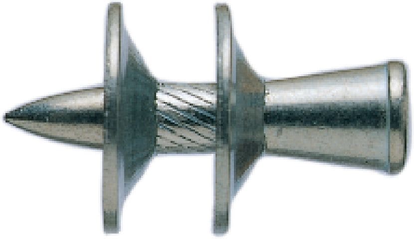 Clavo de conector de cizalla X-ENP HVB Clavo individual para la fijación de conectores de cizallas a estructuras de acero con clavadoras de fijación directa con pólvora
