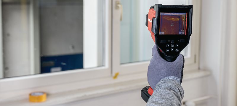 Cámara térmica PT-C Cámara infrarroja de imágenes térmicas que permite inspeccionar instalaciones eléctricas, mecánicas, de tuberías y HVAC Aplicaciones 1