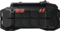 Batería Nuron B 22-195 Pack de baterías de iones de litio de 22 V de alta capacidad diseñado para mejorar el rendimiento y el tiempo de funcionamiento de las herramientas eléctricas Nuron de carga media a pesada