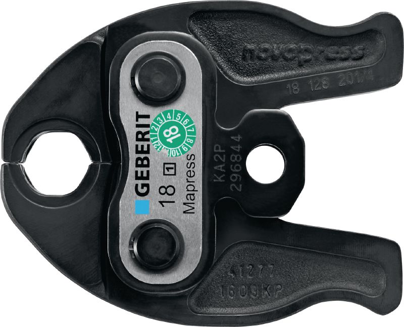 Mordaza de sistema de prensado de tuberías NPR PM M Mordazas de prensa para accesorios de prensado de perfil en M de hasta 35 mm. Compatibles con la herramienta de prensado de tuberías NPR 19-A de Hilti
