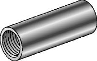 Tuerca de acoplamiento redonda Tuerca de acoplamiento de acero inoxidable (A4) para la prolongación de varillas roscadas