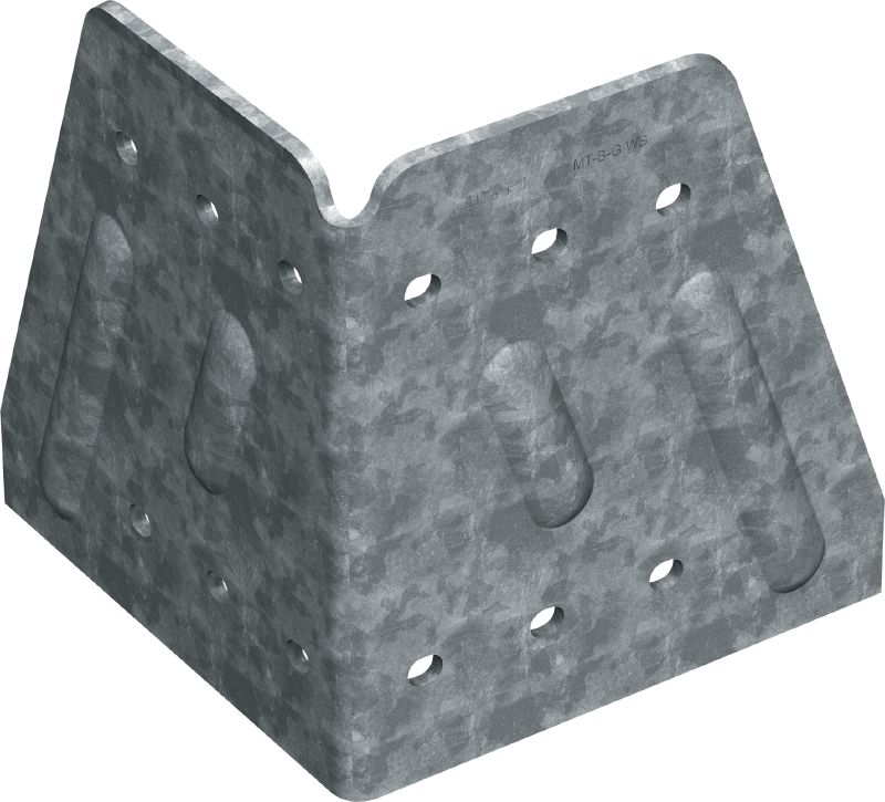 Soporte de arranque MT-B-G WS NC Soporte de arranque soldable para la fijación de vigas MT a acero con imprimador de silicato de zinc (etilo)