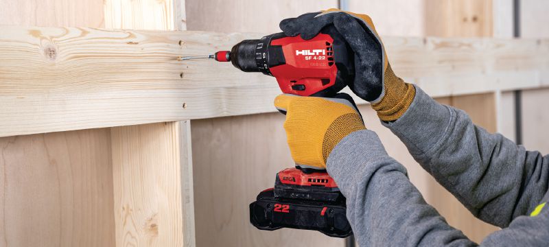 Atornilladora taladro a batería SF 4-22 - Atornilladoras taladro a batería  - Hilti Española