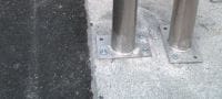 Anclaje de expansión de acero inoxidable HSA-R Anclaje acuñado de alto rendimiento para cargas estáticas a diario en hormigón no fisurado (acero inoxidable A4) Aplicaciones 2