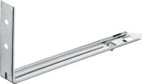 Soportes de barrera para cavidades CFS-VB/NVB Soportes de barrera de cavidad precurvados para revestimiento de fachadas ventiladas y aplicaciones de fachadas no ventiladas, con sistema de encaje a presión para unas instalaciones más rápidas