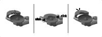 Amoladora angular AG 115-S Amoladora angular de diseño esbelto de 850 W (230 V), 700 W (100-110 V) con interruptor lateral para discos de hasta 115 mm Aplicaciones 1