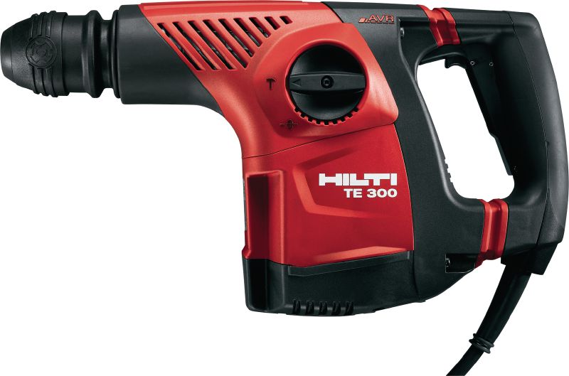 Martillo rompedor TE 300-AVR SDS-Plus Martillo rompedor SDS Plus (TE-C) muy ligero para tareas de corrección de superficies en hormigón y mampostería