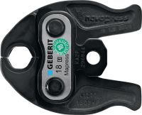 Mordaza de sistema de prensado de tuberías NPR PM M Mordazas de prensa para accesorios de prensado de perfil en M de hasta 35 mm. Compatibles con la herramienta de prensado de tuberías NPR 19-A de Hilti