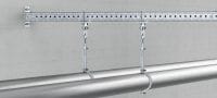 MIC-SPH Accesorio galvanizado en caliente (HDG) para la fijación a vigas MI y el anclaje de tuberías suspendidas Aplicaciones 1
