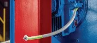 Perno ajustable S-BT-EF HC Perno roscado atornillado (acero al carbono, rosca métrica) para conexiones eléctricas en acero en entornos con nivel de corrosión medio, sección transversal máxima recomendada de cable conectado de 120 mm ² Aplicaciones 5