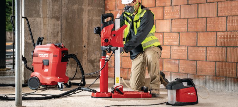 Taladro de diamante DD 150-U Versátil máquina de taladro con diamante para tareas manuales o con columna de taladro de orificios de 8-162 mm (5/16 - 6-3/8) de diámetro Aplicaciones 1