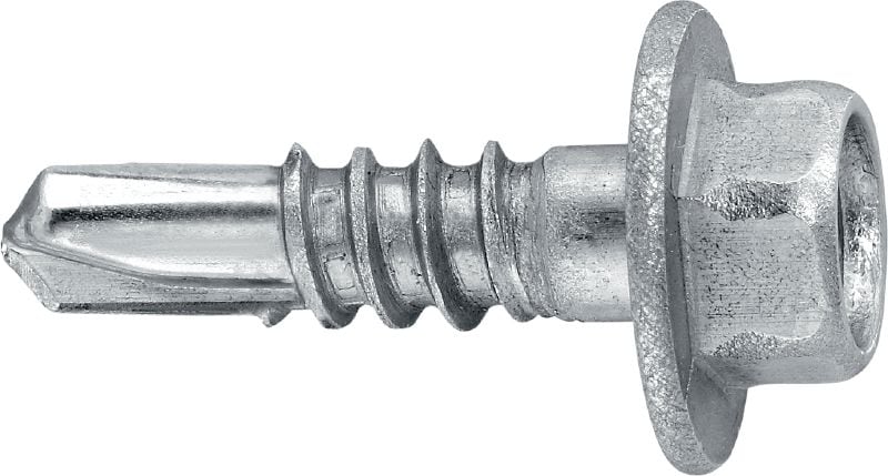 Tornillos para metal autotaladrantes S-AD 01 S Tornillo autotaladrante (acero inoxidable A2) sin arandela para fijaciones de fachadas de aluminio (hasta 4 mm)